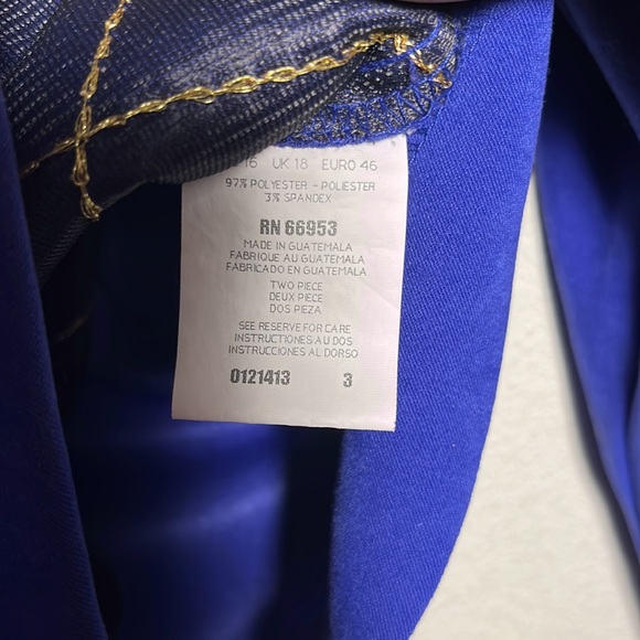 Leslie Fay skirt suit size 16 - Picture 5 of 8